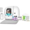 imagePETKIT PuraMax 2 Auto Self Cleaning Cat Litter Box with 3 Bags Litter New Upgraded Seal Cylinder and AntiStick Litter Pad Max 24G WiFi App Contro