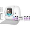 imagePETKIT PuraMax 2 Auto Self Cleaning Cat Litter Box with 4 Bottles Refills New Upgraded Seal Cylinder and AntiStick Litter Pad Max 24G WiFi App ControlxSecureOdorFree