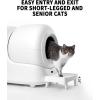 imageBundle of PETKIT EasyStep Cat Pedal Litter Trapper Step Stairs and 4 Bags Mixed Fast Clumping Cat Litter