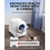 imagePETKIT 2025 New Urine Monitor Litter pH Detection Tofu Litter Superior Clumping 100 Natural Ingredients Plant Cat Litter DustFree and Odor Control NonSticky Easy Scooping 52lb x 1bag6