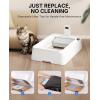 imagePETKIT OpenTop ampamp AI Camera Self Cleaning Cat Litter Box Urinary Health Monitor Automatic Cat Litter Box Smart Robot with 2Way Raking5G WiFiSafety SensorsOdor Control for Multiple Cats White