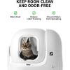 imagePETKIT Magnetic Dustproof Curtain 30 for PUROBOT MAX PRO 2 Self Cleaning Cat Litter BoxWhite