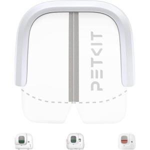 imagePETKIT Magnetic Dustproof Curtain 30 for PUROBOT MAX PRO 2 Self Cleaning Cat Litter BoxWhite