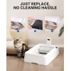 imagePETKIT Cat Litter with Tray Suitable for Purobot Crystal Duo Automatic Litter Box DustFree MessFree No Refilling Odor Control PH Urinalysis Crystal Cat Litter45 lb4 Packs