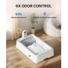 imagePETKIT Cat Litter with Tray Suitable for Purobot Crystal Duo Automatic Litter Box DustFree MessFree No Refilling Odor Control PH Urinalysis Crystal Cat Litter45 lb4 Packs
