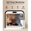 image:imagePETKIT Automatic Cat Feeder with Camera Upgraded MultiCat Recognition 24Gamp5G WiFi Pet Feeder with Freshness Preservation3L Timed Food Dispenser with Low Food SensorNight Vision Motion CapturingWhite with Single Food Hopper