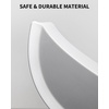 image:imagePETKIT Elevated Entrance Fence for Purobot Max Pro 2 SelfCleaning Cat Litter Box AntiLeak Urine and Litter Baffle Increase Threshold for Automatic Litter Box Less MessCream