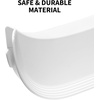 image:imagePETKIT Elevated Entrance Fence for Purobot Max Pro 2 SelfCleaning Cat Litter Box AntiLeak Urine and Litter Baffle Increase Threshold for Automatic Litter Box Less MessWhite