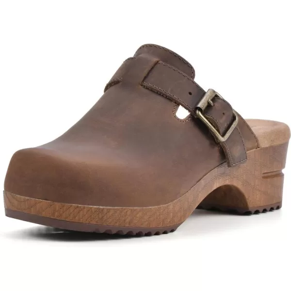 WHITE MOUNTAIN Shoes Behold Leather Clog