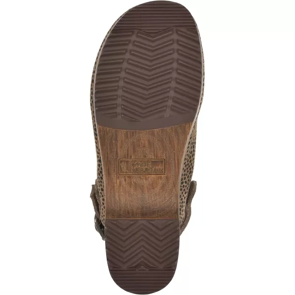 WHITE MOUNTAIN Shoes Being Leather Footbeds Clog