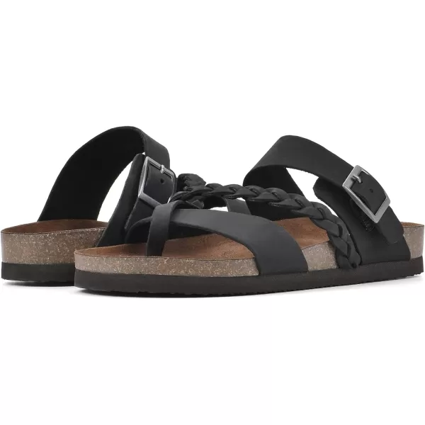WHITE MOUNTAIN Shoes Hazy Footbed Sandal