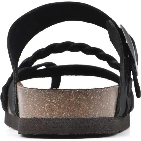 WHITE MOUNTAIN Shoes Hazy Footbed Sandal
