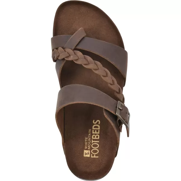 WHITE MOUNTAIN Shoes Hazy Footbed Sandal