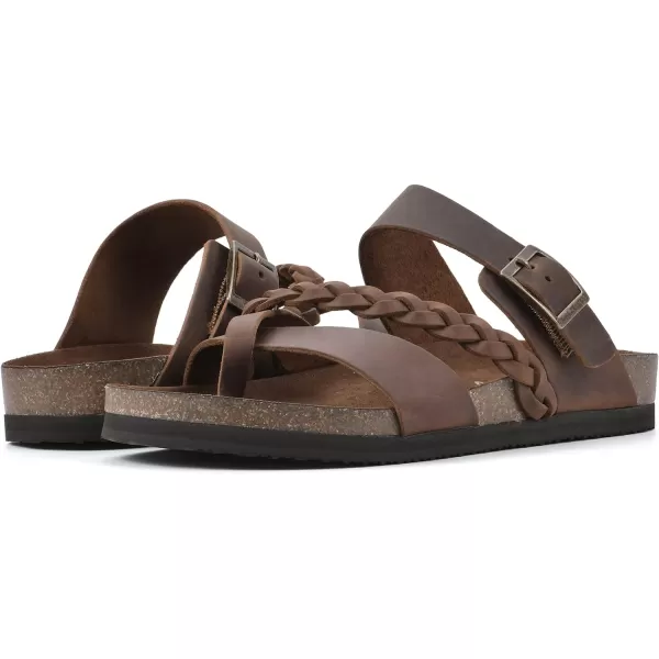 WHITE MOUNTAIN Shoes Hazy Footbed Sandal