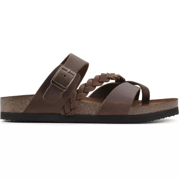 WHITE MOUNTAIN Shoes Hazy Footbed Sandal
