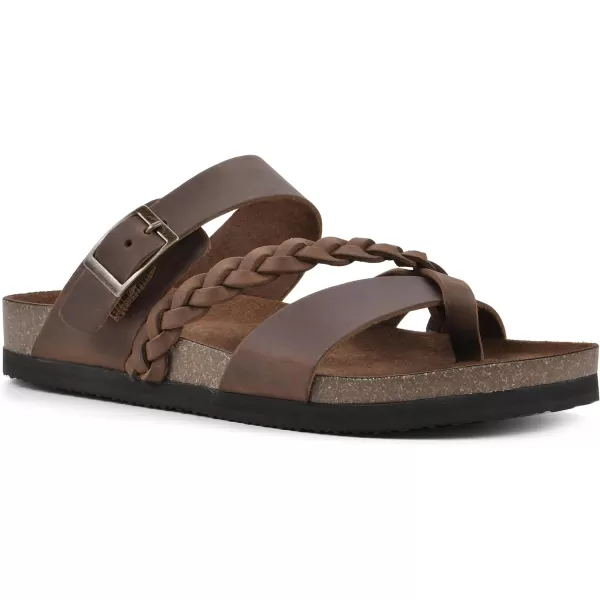 WHITE MOUNTAIN Shoes Hazy Footbed Sandal