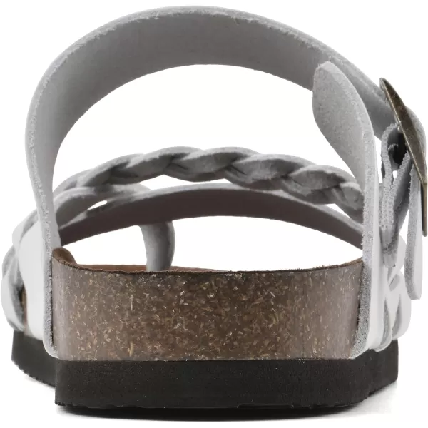 WHITE MOUNTAIN Shoes Hazy Footbed Sandal