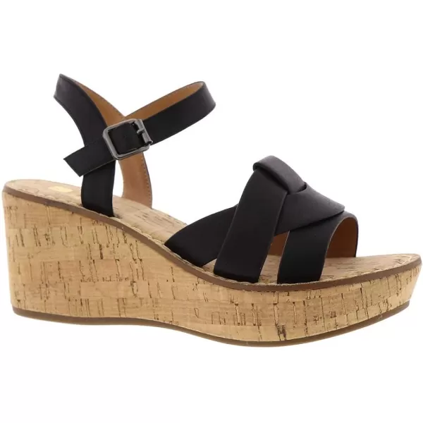 WHITE MOUNTAIN Shoes Simple Women's Platform Wedge Sandal