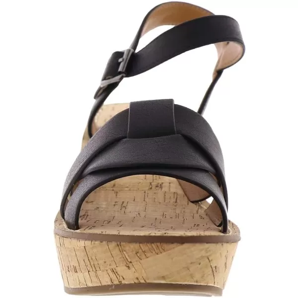WHITE MOUNTAIN Shoes Simple Women's Platform Wedge Sandal
