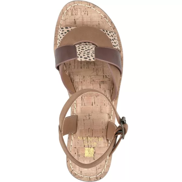 WHITE MOUNTAIN Shoes Simple Women's Platform Wedge Sandal