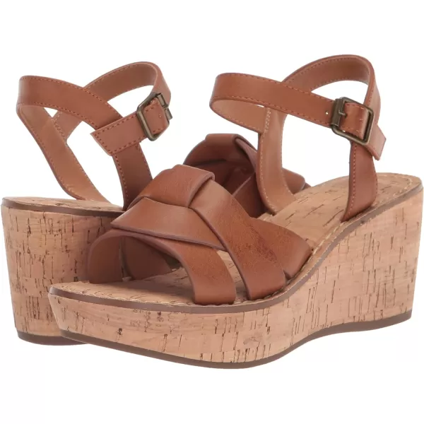 WHITE MOUNTAIN Shoes Simple Women's Platform Wedge Sandal
