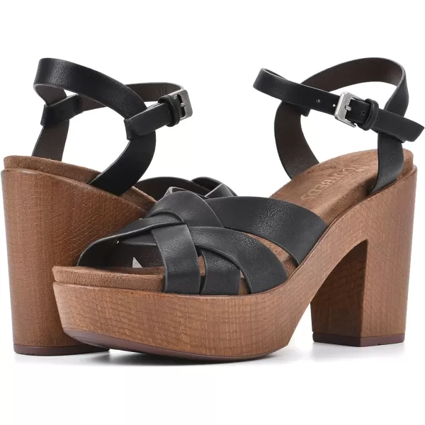 WHITE MOUNTAIN Women's Achiever Platform Clog