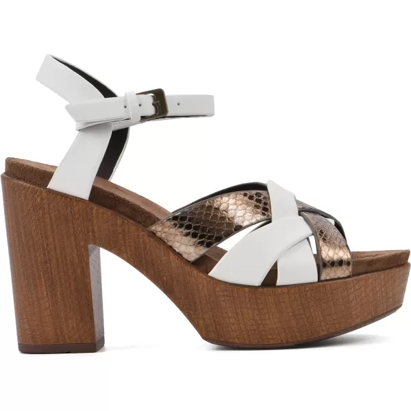 WHITE MOUNTAIN Women's Achiever Platform Clog