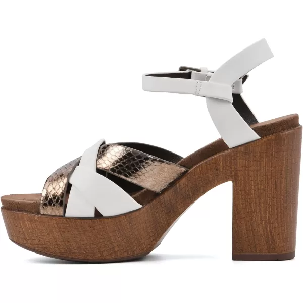 WHITE MOUNTAIN Women's Achiever Platform Clog
