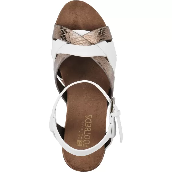 WHITE MOUNTAIN Women's Achiever Platform Clog