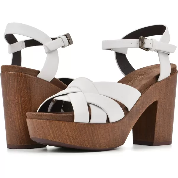 WHITE MOUNTAIN Women's Achiever Platform Clog