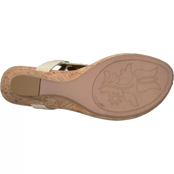 WHITE MOUNTAIN Women's Aida Wedge Sandal