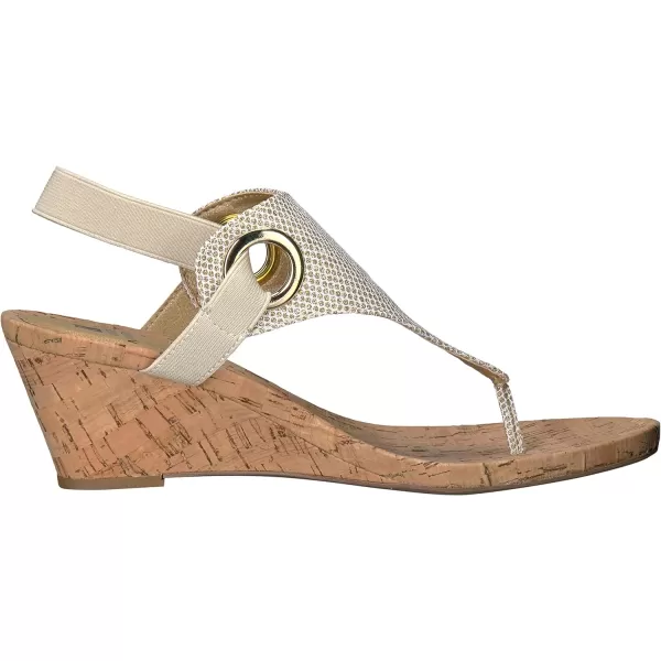 WHITE MOUNTAIN Women's Aida Wedge Sandal