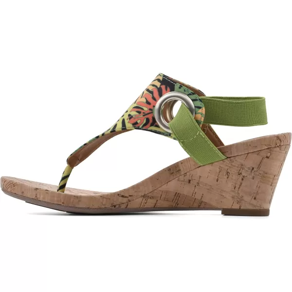 WHITE MOUNTAIN Women's Aida Wedge Sandal