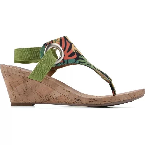 WHITE MOUNTAIN Women's Aida Wedge Sandal
