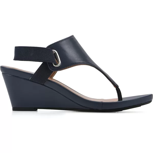 WHITE MOUNTAIN Women's All Dres Wedge Sandal