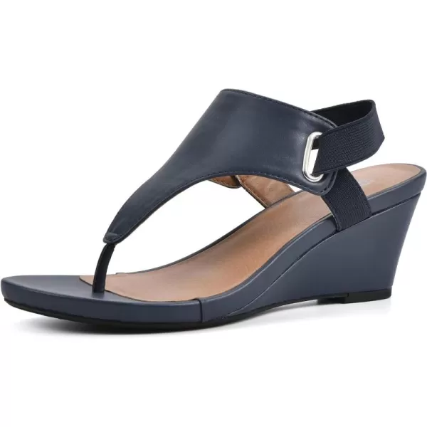 WHITE MOUNTAIN Women's All Dres Wedge Sandal