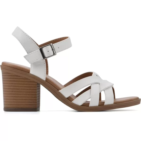 WHITE MOUNTAIN Women's Bergen Heeled Sandal