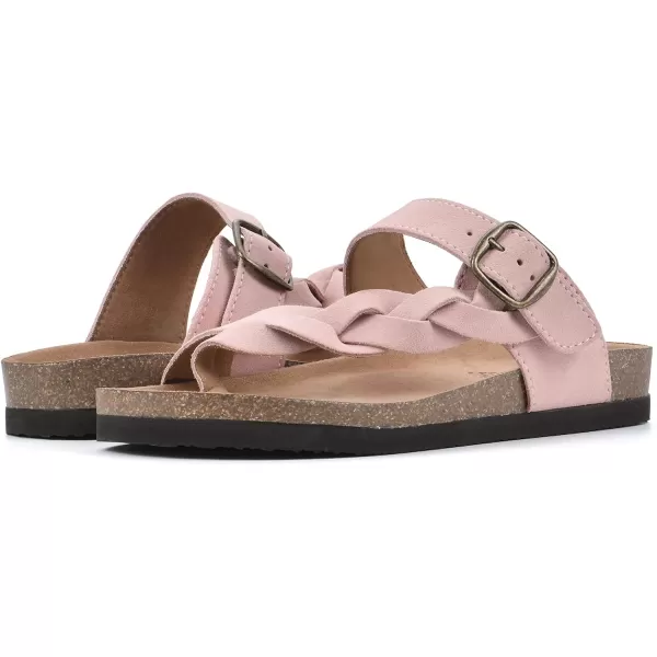WHITE MOUNTAIN Women's Crawford Footbed Sandal