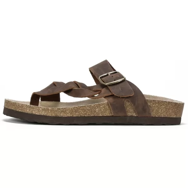 WHITE MOUNTAIN Women's Crawford Footbed Sandal