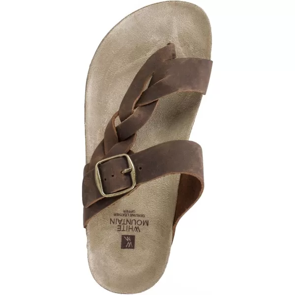 WHITE MOUNTAIN Women's Crawford Footbed Sandal
