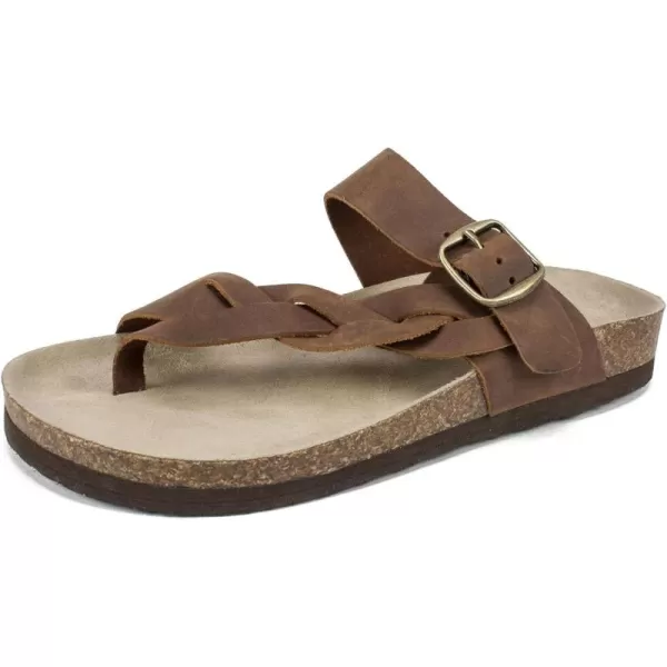 WHITE MOUNTAIN Women's Crawford Footbed Sandal