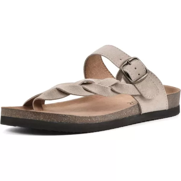 WHITE MOUNTAIN Women's Crawford Footbed Sandal
