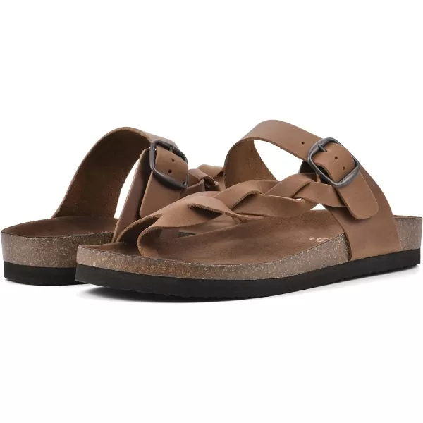 WHITE MOUNTAIN Women's Crawford Footbed Sandal