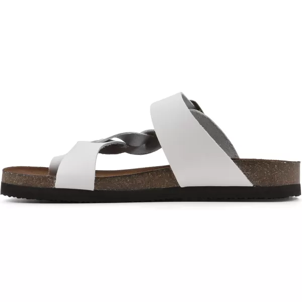 WHITE MOUNTAIN Women's Crawford Footbed Sandal