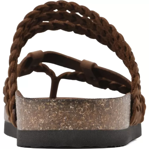 WHITE MOUNTAIN Women's Hangout Footbed Sandal