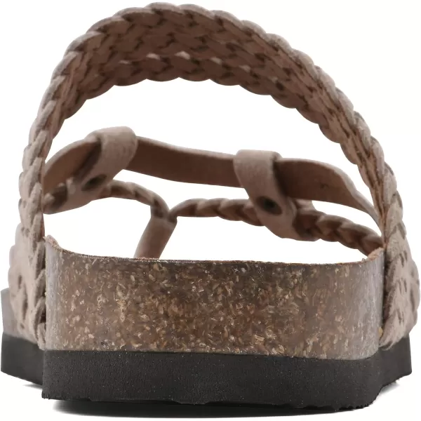 WHITE MOUNTAIN Women's Hangout Footbed Sandal
