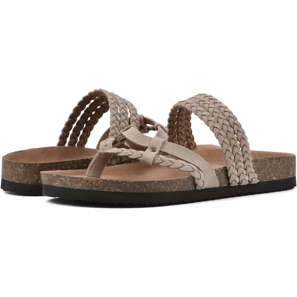 WHITE MOUNTAIN Women's Hangout Footbed Sandal