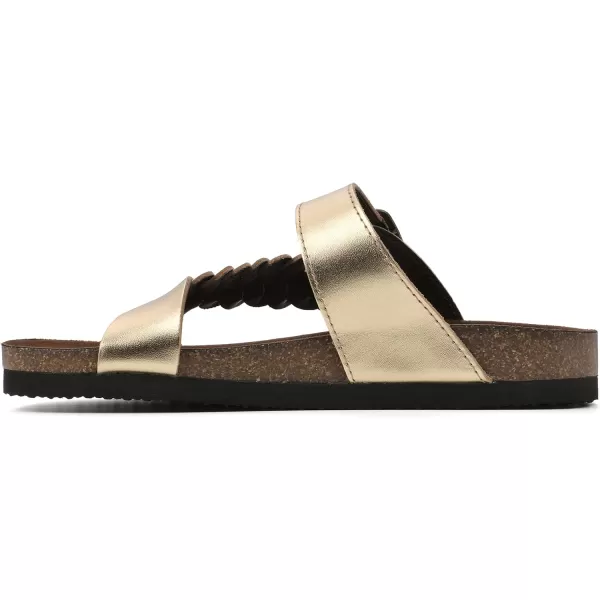WHITE MOUNTAIN Women's Happier Footbed Sandal