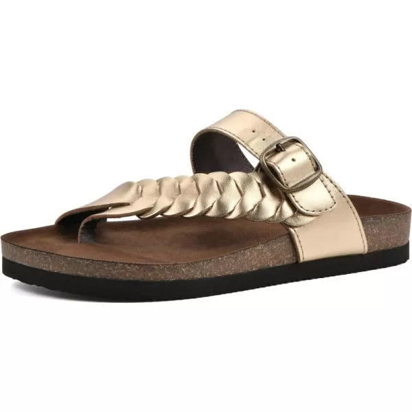Antique/Gold Leather