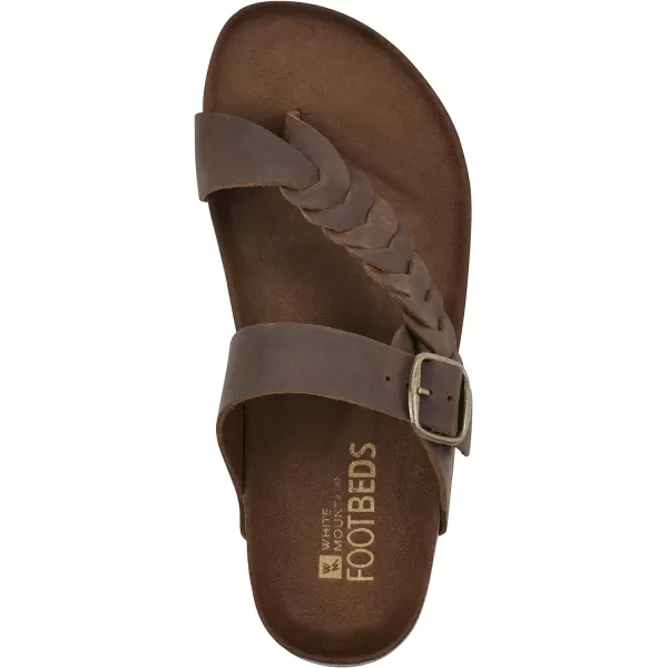 WHITE MOUNTAIN Women's Happier Footbed Sandal